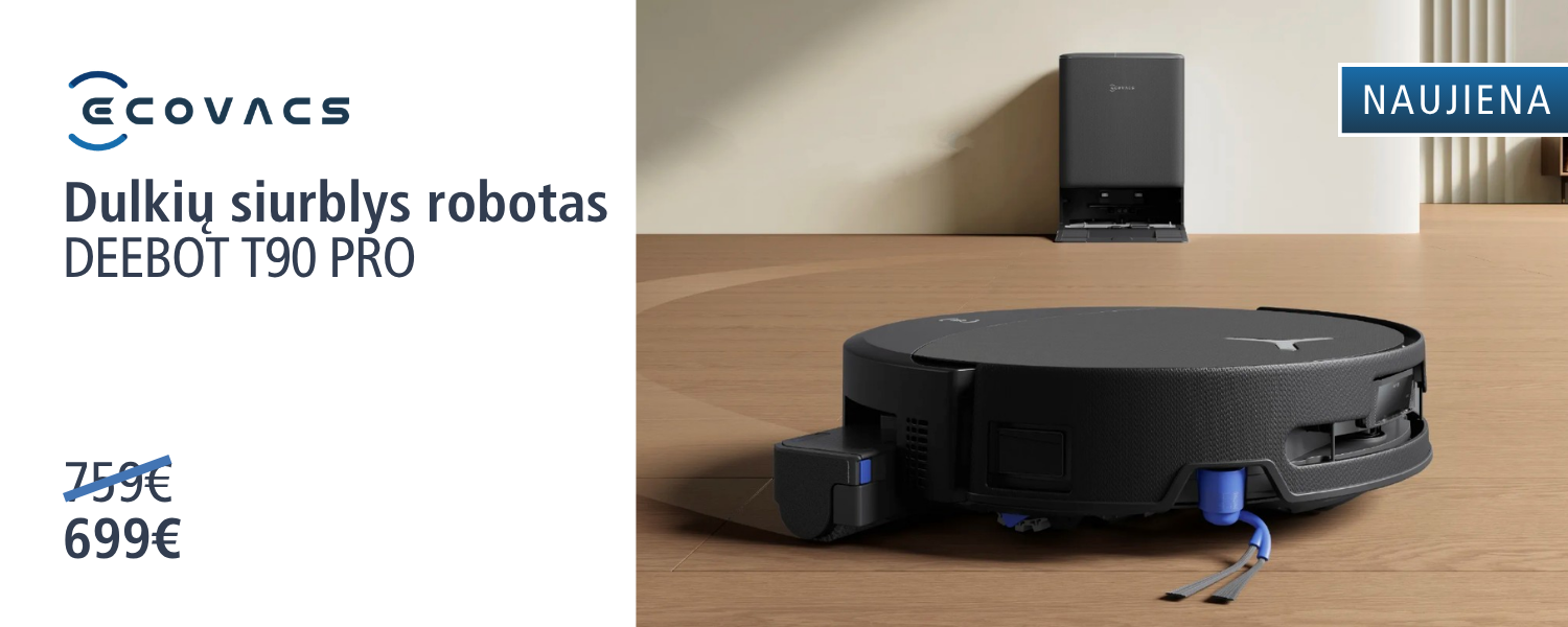 Ecovacs DEEBOT T90 PRO OMNI BLACK 1500X600 CNV