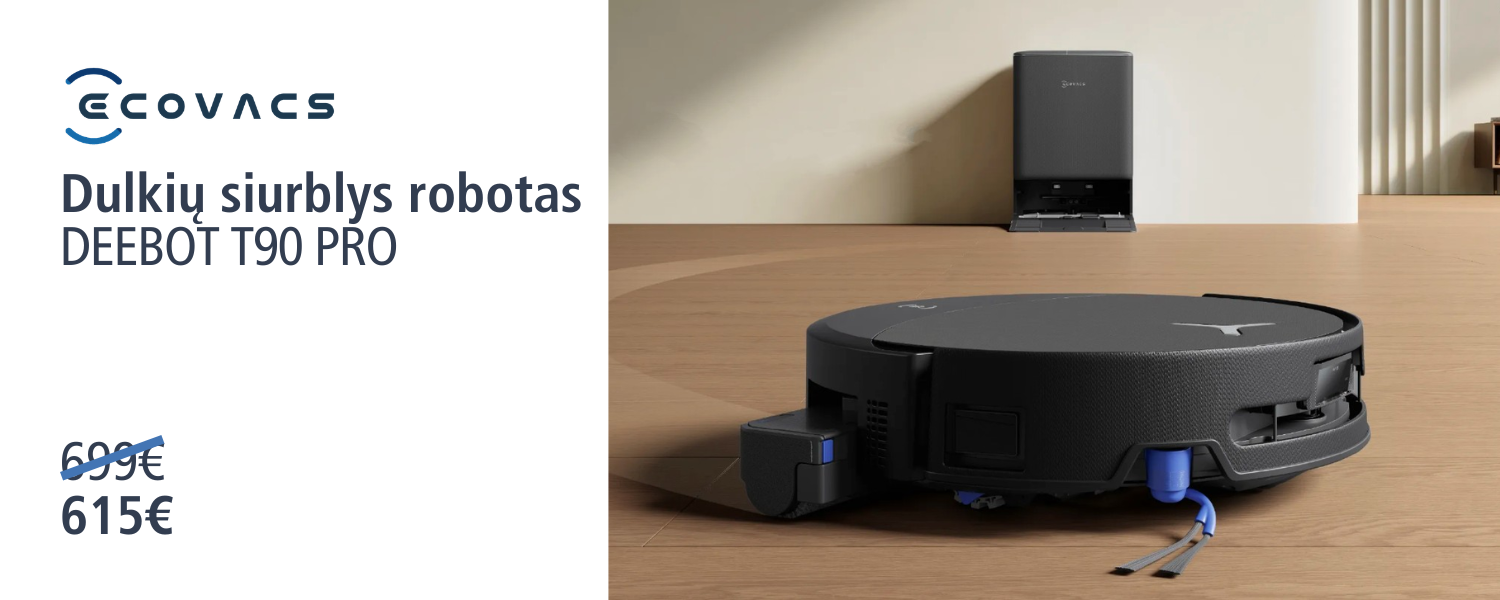 Ecovacs DEEBOT T90 PRO OMNI BLACK 1500X600 CNV