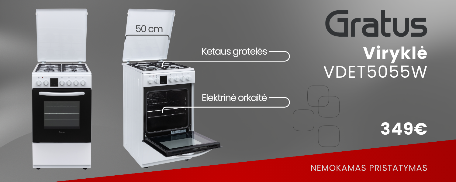 Gratus VDET5055W 1500X600 CNV