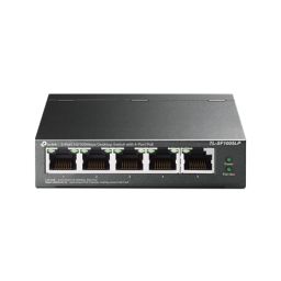 Komutatorius (Switch) TP-LINK Switch TL-SF1005LP Unmanaged, Desktop, 10/100 Mbps (RJ-45) ports quantity 5, PoE ports quantity 4, Power supply type External