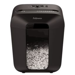 Dokumentų naikiklis Fellowes Powershred LX50 Black, 17 L, Credit cards shredding, Cross-Cut Shredder, Paper handling standard/output 9 sheets per pass