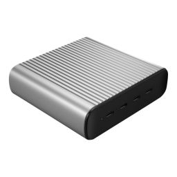 Įkroviklis Hyper HyperJuice 245W 4 USB-C PD Port GaN Charger, EU/UK Cord