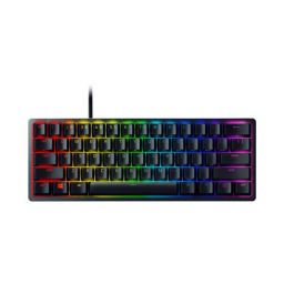 Žaidimų klaviatūra Razer Huntsman Mini 60%, Gaming, Opto-Mechanical, RGB LED light, Nordic, Black, Wired