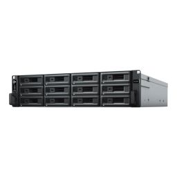 Diskų masyvo išplėtimas Synology RX1223RP 12 lizdų 3.5" Hot-Swap juodas