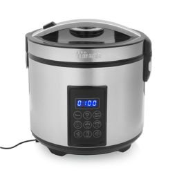 Ryžių virimo puodas Tristar RK-6138, 900 W, 2.2 L, 7 programos, pilka