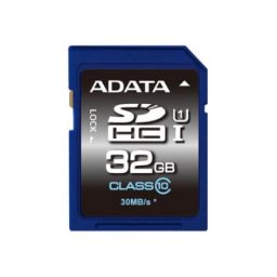 Atminties kortelė ADATA Premier Flash memory card 32GB SDHC UHS-I Memory Card Speed Class UHS Class 1 / Class10