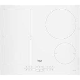 Kaitlentė BEKO indukcinė HII64200FMTW 4 zonos jutiklinis valdymas laikmatis balta