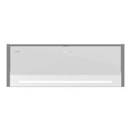Gartraukis CATA Hood RENOVA PURE AIR MNV90 GWH Canopy Width 90 cm Mechanical control LED Stainless steel