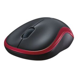 Pelė Logitech Mouse M185 Wireless, No, Red, Yes, Wireless connection