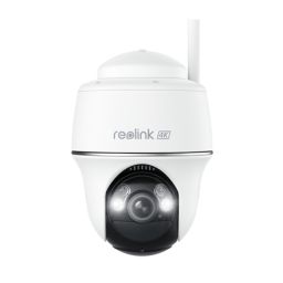 IP kamera Reolink Smart 4K Pan and Tilt Camera with Spotlights Argus Series B440 Dome 8 MP 4mm H.265 Micro SD, Max.128GB