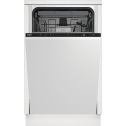 Indaplovė Beko DIS46120 pilnai integruojama 44.8cm 11 komplektų klasė E juoda