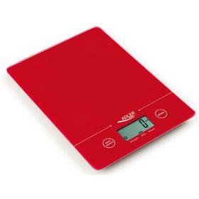 Virtuvinės svarstyklės Adler Kitchen scales AD 3138 Maximum weight (capacity) 5 kg, Graduation 1 g, Red