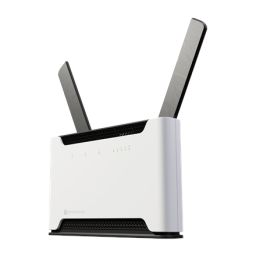 Maršrutizatorius MikroTik Chateau LTE18 ax S53UG+5HaxD2HaxD-TC&EG18-EA 802.11ax, 574 Mbit/s (2.4 GHz) / 1200 Mbit/s (5 GHz) Mbit/s, Ethernet LAN (RJ-
