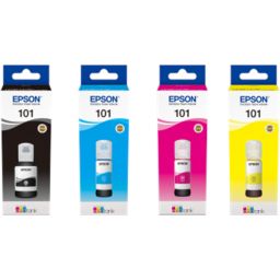 Rašalo kasetė Epson 101 EcoTank YE Bottle, Yellow