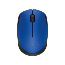Pelė Logitech M171 Wireless Mouse, Black, Blue