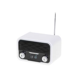 Radijo imtuvas Adler Bluetooth Radio AD 1185 Display LCD, AUX in, White
