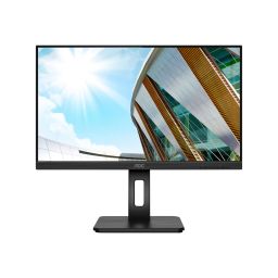 Monitorius AOC Q24P2Q 23.8", IPS, QHD, 2560x1440, 16:9, 4 ms, 250 cd/m², Black, 75 Hz, Yes, HDMI ports quantity 1
