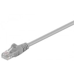 Kabelis Goobay 68352 CAT 5e patch cable, U/UTP, grey, 15m
