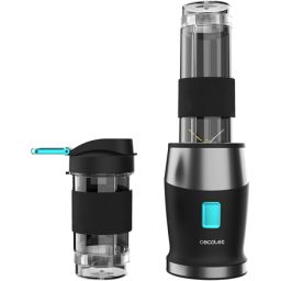 Kokteilinė Cecotec Power Titanium 900 ProGo, stalinis, 900 W, ąsočio talpa 2x0.57 L, ledo smulkinimas, juodas