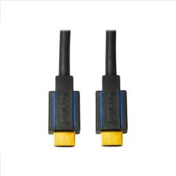 Kabelis Logilink Premium HDMI Cable for Ultra HD CHB005 HDMI male (type A) HDMI male (type A) 3 m Black