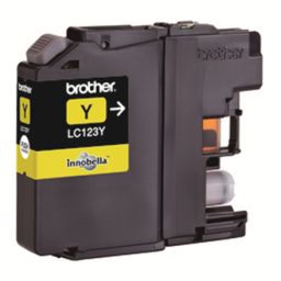 Rašalo kasetė Brother LC123Y, Yellow