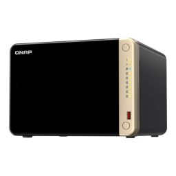 Diskų masyvas QNAP 6-Bay desktop NAS TS-664-8G N5095 4-core, Processor frequency 2.9 GHz, 8GB, DDR4, 2x 2.5 Gigabit Ethernet Port, 2xM.2 2280 PCIe Gen