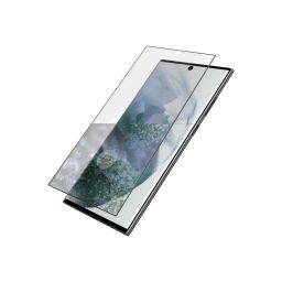 Ekrano apsauga PanzerGlass Samsung, Galaxy S22 Ultra, Tempered glass, Black, Screen Protector