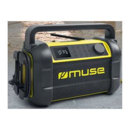Kolonėlė Muse M-928 BTY Radio Speaker Waterproof, Bluetooth, Portable, Wireless connection, Black/Yellow