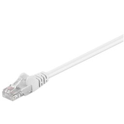 Kabelis Goobay 68510 CAT 5e patch cable, U/UTP, white, 7.5 m