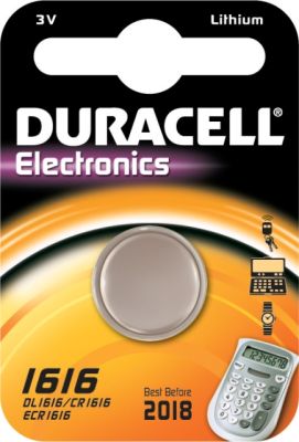 Elementas DURACELL CR1616 3V