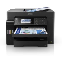 Rašalinis daugiafunkcinis spausdintuvas Epson EcoTank L15150 Colour, Inkjet, Multicunctional A3+, Wi-Fi, Black