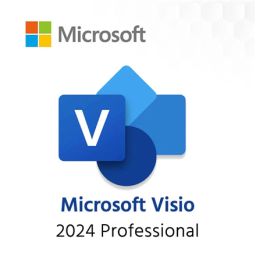 Programinė įranga Microsoft Visio Professional 2024 EP2-07111 1 licencija atsisiunčiama visos kalbos