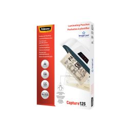 Laminavimo plėvelė Fellowes Laminating Pouch PREMIUM ImageLast 125 µ, 216x303 mm - A4, 100 vnt