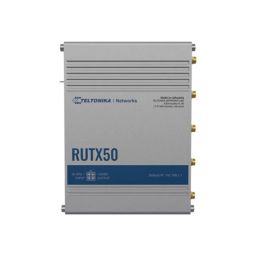 Maršrutizatorius Teltonika INDUSTRIAL 5G ROUTER RUTX50 802.11ac, 867 Mbit/s, 10/100/1000 Mbps Mbit/s, Ethernet LAN (RJ-45) ports 5, Mesh Support Yes,