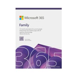 Programinė įranga Microsoft (licencija) EP2-32335 365 Family 1 metai anglų kalba EuroZone