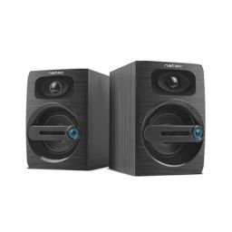 Kolonėlės Natec Bookshelf Speaker NGL-1641 Cougar Black
