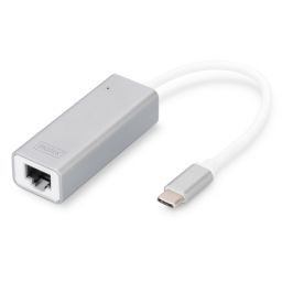 LAN adapteris Digitus USB Type C 3.0 Gigabit Ethernet Adapter 10/100/1000 Mbps 	DN-3024