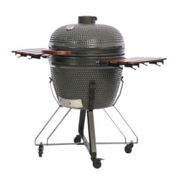 Lauko kepsninė TunaBone Kamado classic 26", XL dydžio, tamsiai pilka