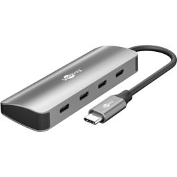 USB šakotuvas Goobay (Hub) 76565 4 jungtys pilkas