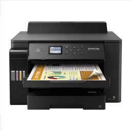 Rašalinis daugiafunkcinis spausdintuvas Epson EcoTank L11160 Wi-Fi, Maximum ISO A-series paper size A3+, Black