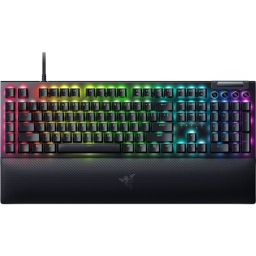 Klaviatūra Razer BlackWidow V4 Razer Synapse enabled; 5052 Aluminum Alloy Top Case; 6 dedicated macros keys; 2-side underglow; Up to 8,000Hz polling