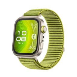 Išmanusis laikrodis Huawei Watch Fit 4 Pro, atsparus vandeniui, atsparus dulkėms, atsparus korozijai, žalias.