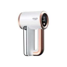 Pūkų rinkiklis Adler Lint remover AD 9617	 White/Gold, Rechargeable battery, 5 W
