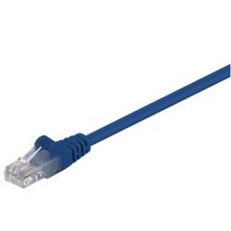 Kabelis Goobay 68335 CAT 5e patch cable, U/UTP, blue, 0.5 m
