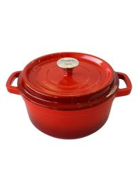 Emaliuotas ketaus troškintuvas HAUSBERG HB-H 744, 24 cm