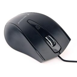 Pelė Gembird Mouse MUS-4B-02 USB, No, Standard, No, Black