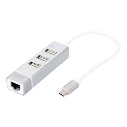 USB-C Jungčių stotelė Digitus DA-70253 100Mb LAN