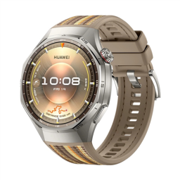 Išmanusis laikrodis Huawei Watch GT 6 Pro 55020FTS 46mm sidabrinis rudas atsparus vandeniui ir įbrėžimams