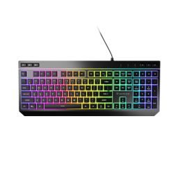 Klaviatūra Genesis NKG-2332 530 Gaming USB RGB Membrane QWERTY US juoda