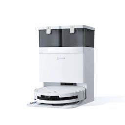 Robotas dulkių siurblys Ecovacs DEEBOT T50 OMNI Gen3 25000 Pa 5200 mAh iki 210 min sausam ir šlapiam valymui baltas